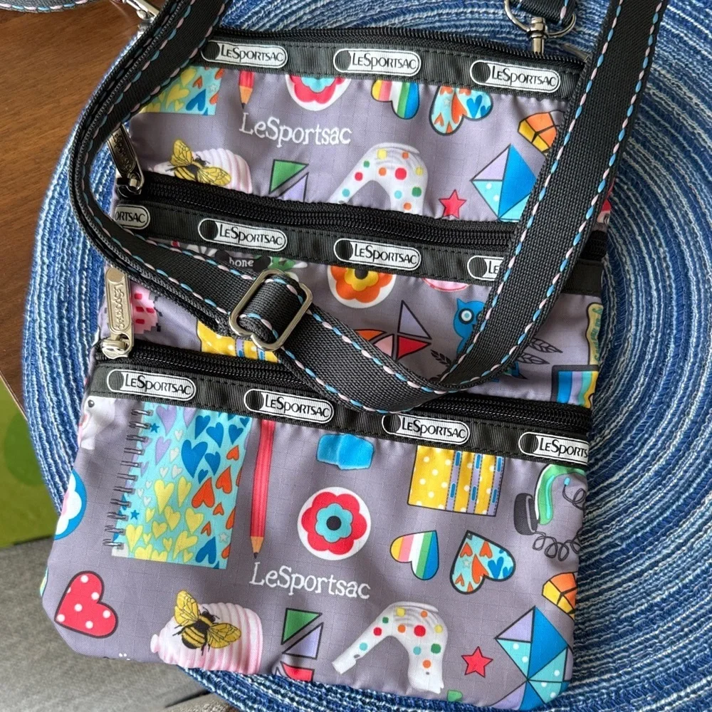 LeSportsac Kids Multicolor Patterned Bag NWOT